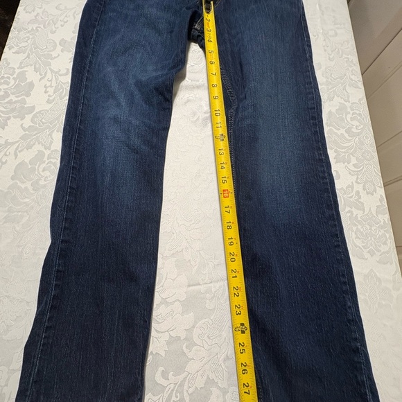 Levis Regular Fit 505 Jeans Size 33x30 Mens Blue Denim - Picture 5 of 8